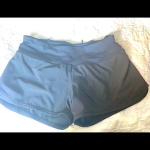 Lululemon Speed Shorts, size 4, black.  Gently used in GREAT condition!